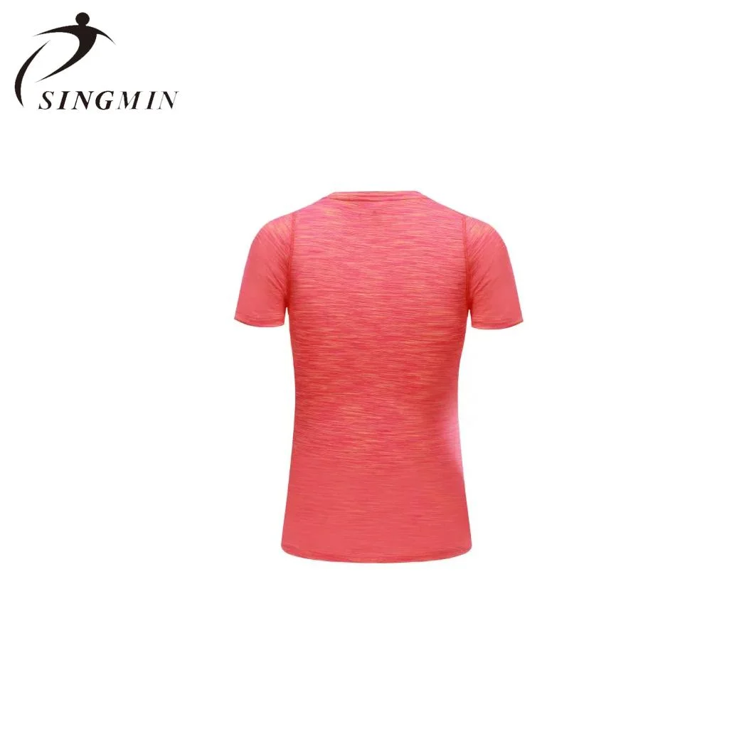 Women Casual Short Sleeve Loose Gym Tops Yoga T-Shirts Sportswear Workout Running Tee