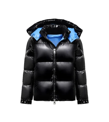 Venta al por mayor de hombres de invierno personalizados Puffer algodón acolchado chaquetas abrigos