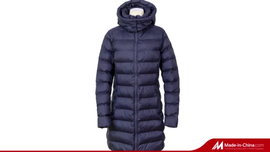 Parka a prueba de viento de fábrica de China, chaqueta de invierno para exteriores para hombres, chaqueta larga, abrigo acolchado grueso con capucha de piel desmontable